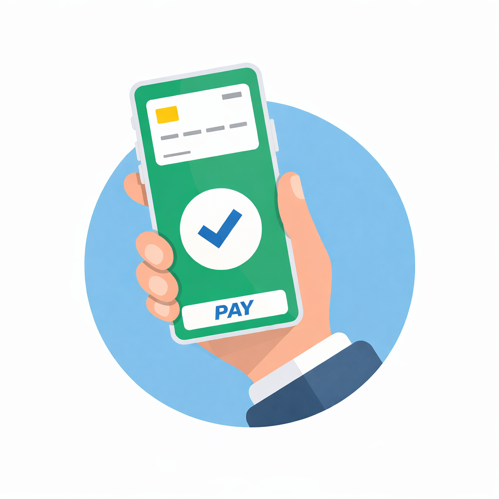 Mobile Payment Illustration